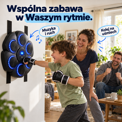 Boksland Punch 2.4 PRO - Interaktywna Tarcza Bokserska
